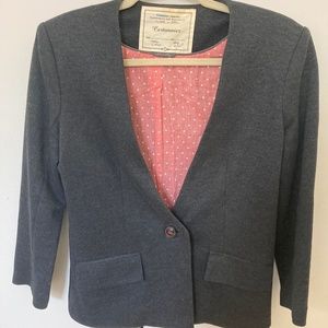 Cartonnier (Anthropologie) grey blazer